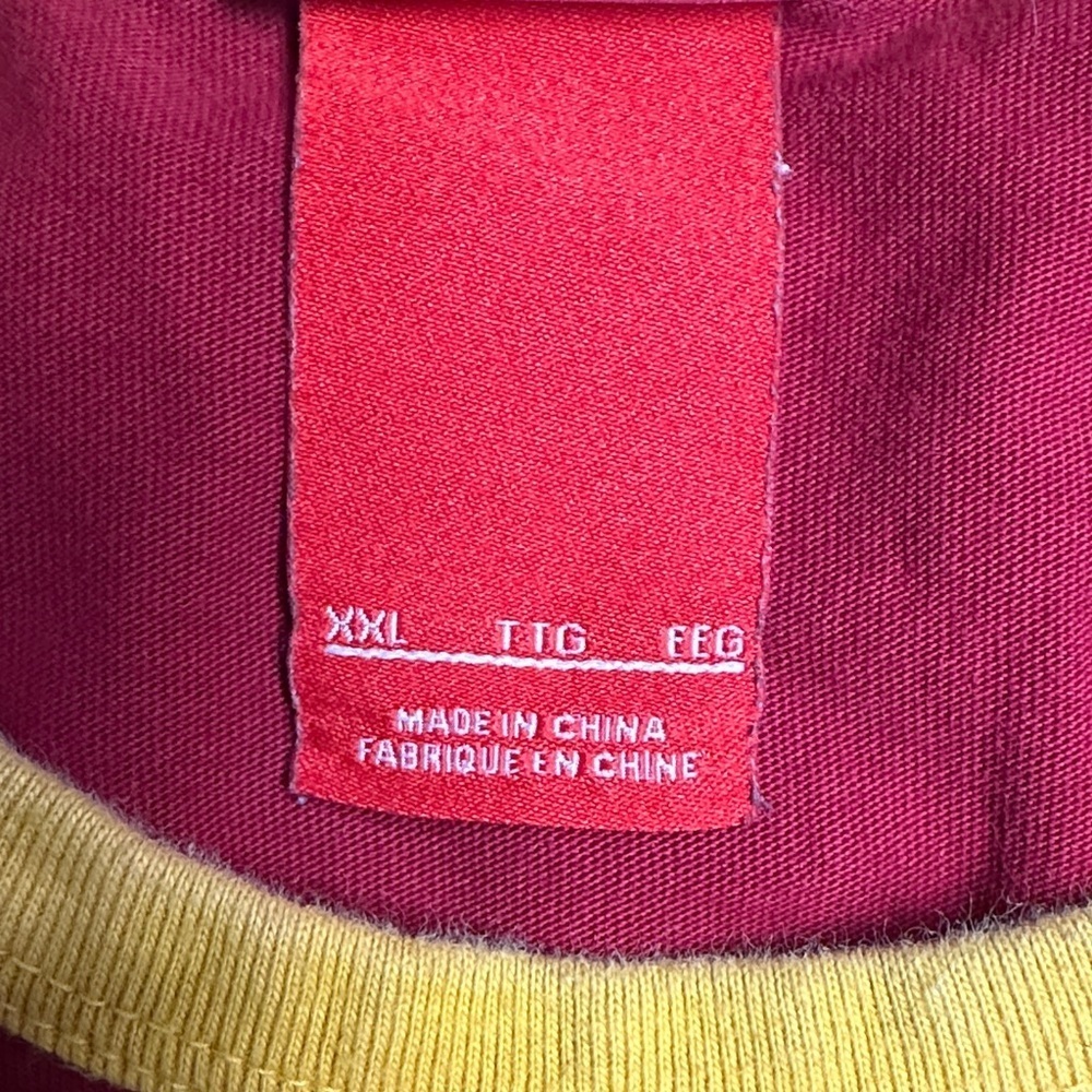 Nike Red Tank Top with Yellow Trim - Picture 7 of 8